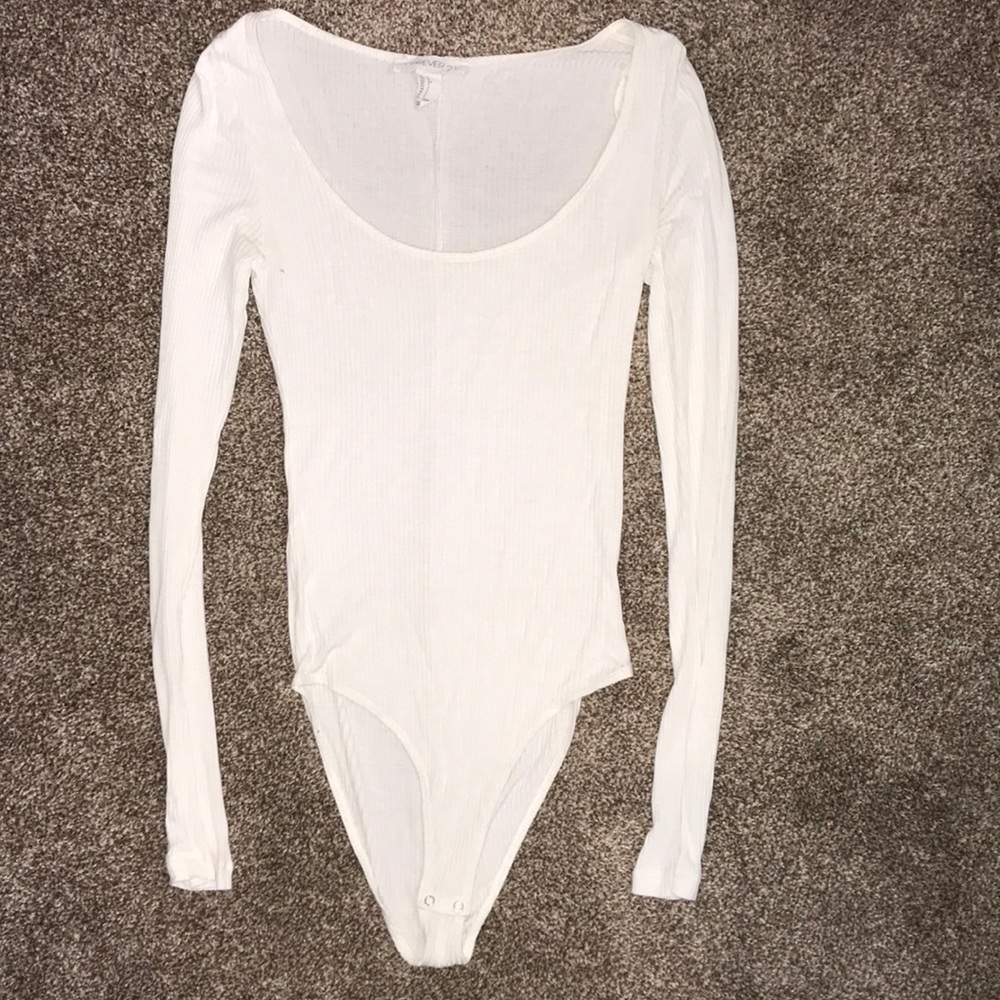 Forever 21 white bodysuit